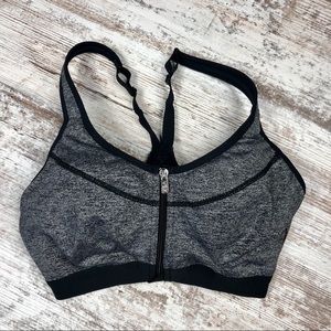 VSX Sports Bra 32C Zip Front Underwire Bra Inner